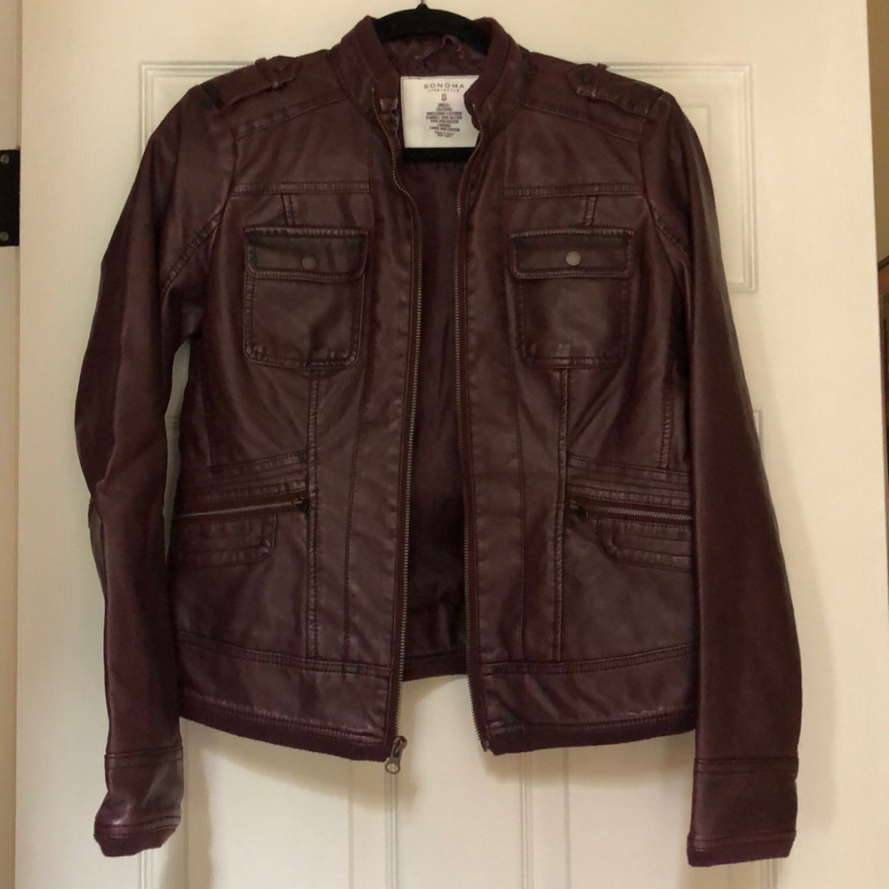 Leather jacket